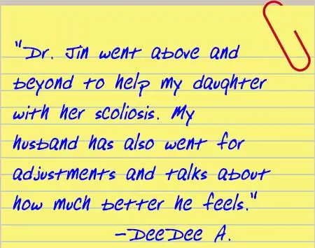 Keystone Chiropractic Inc., testimonial